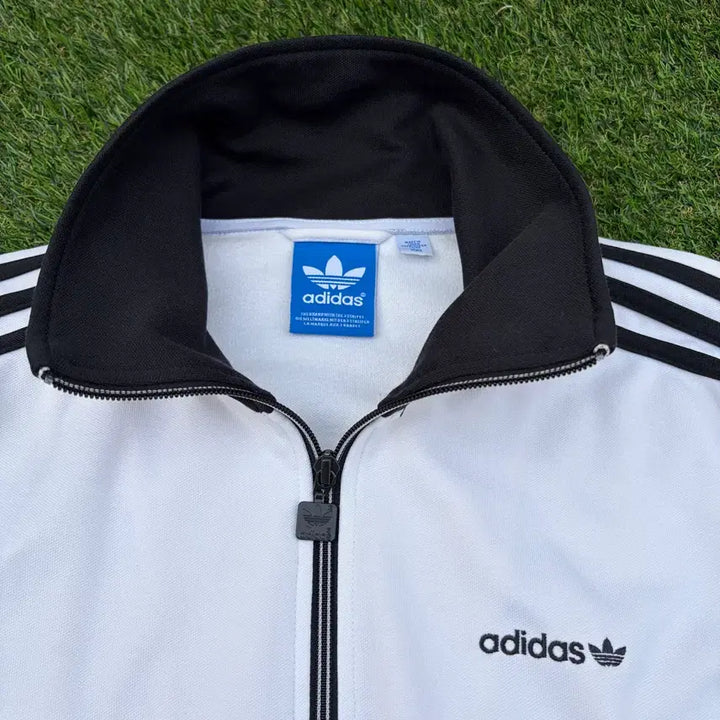 [BUNJANG] Adidas Beckenbauer Track Top Jersey White/Black Size 100 / 100)아디다스 베켄바우어 흰검 트랙탑 져지