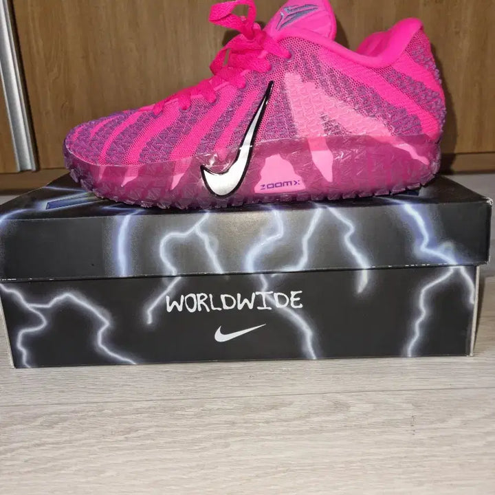 [BUNJANG] Nike Ja 3 EP Max Volume Basketball Shoes Pink / 나이키 Ja 3 EP 핑크 맥스 볼륨 농구화 자