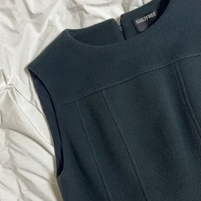 [BUNJANG] Gilt Free 100% Wool Midi Dress / 길트프리 울 100 미디 원피스