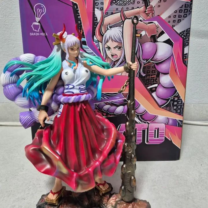 [BUNJANG] One Piece Brain Hole Yamato Resin Statue / 원피스 Brain Hole,브레인홀 아먀토 레진 급처합니다