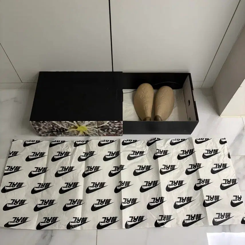 [BUNJANG] Nike x PEACEMINUSONE Air Force 1 Size 270mm Box and Inserts / 나이키X피스마이너스원2 정품 박스+속지  싸이즈270mm박스 싸게팝니다