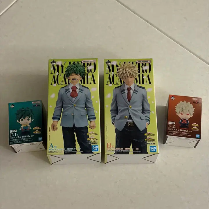 [BUNJANG] My Hero Academia Ichiban Kuji Set / 제일복권 나히아 a 미도리야, b 바쿠고 일괄 히로아카 이치방쿠지