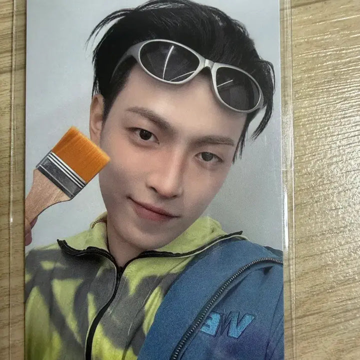 [BUNJANG] Ateez Aniteez in Color Hongjoong Photocard / 에이티즈 애니티즈 인 컬러 5만원 포카 홍중 팝업