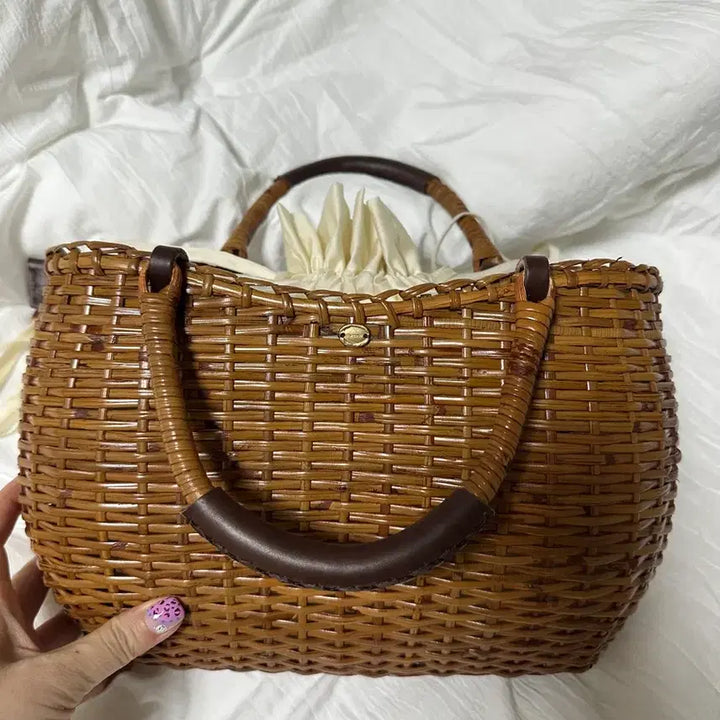 [BUNJANG] Sienne Rattan Bag / 시엔느라탄백