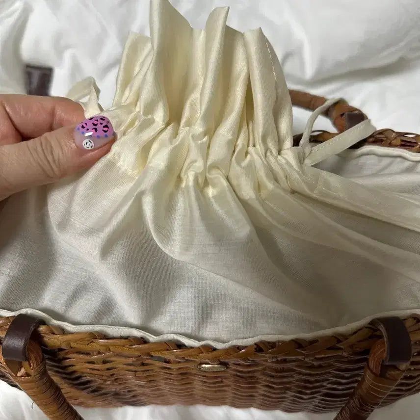 [BUNJANG] Sienne Rattan Bag / 시엔느라탄백