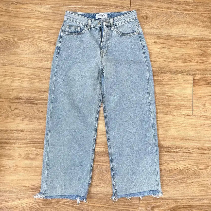[BUNJANG] MaybeBaby Wide Denim Pants / MAYBEBABY 메이비베이비 와이드 데님팬츠 바지 청바지 S