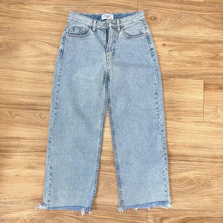 [BUNJANG] MaybeBaby Wide Denim Pants / MAYBEBABY 메이비베이비 와이드 데님팬츠 바지 청바지 S