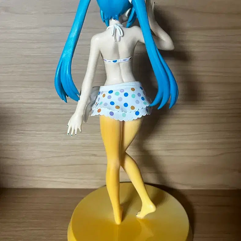 [BUNJANG] Hatsune Miku Classic Swimsuit Water Drop Figure / 하츠네 미쿠 고전 수영복 물방울 피규어