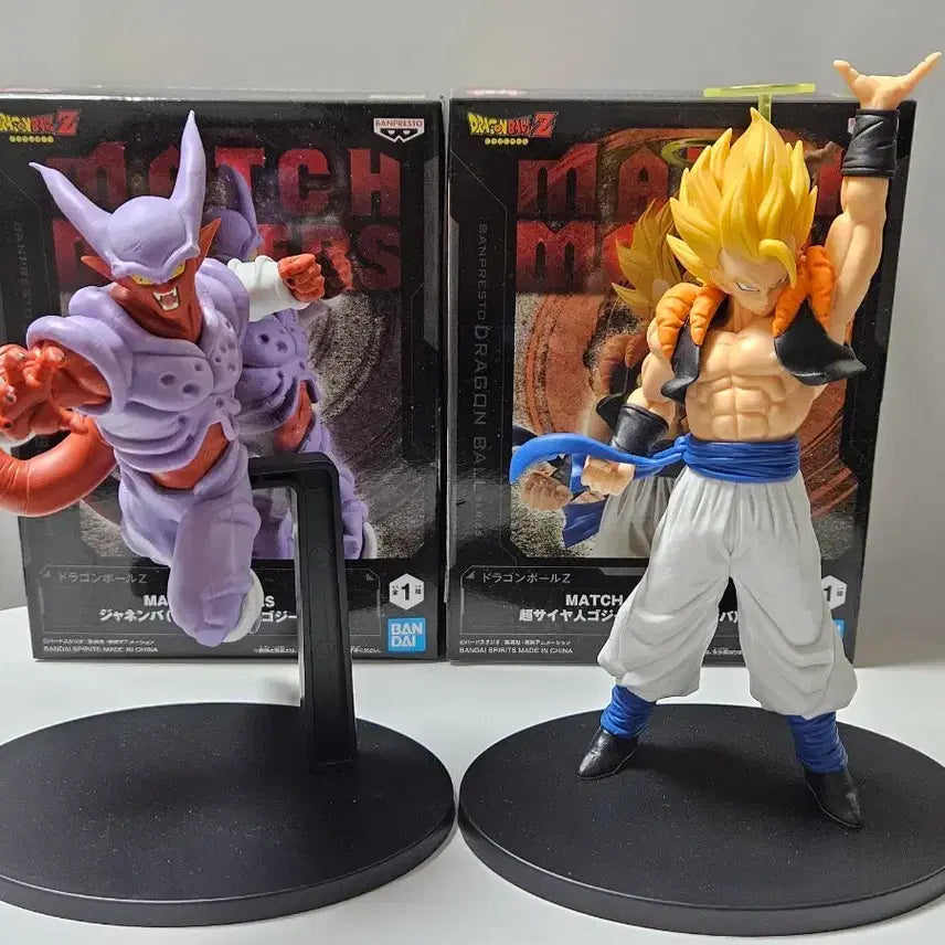 [SOLD OUT] 최종가격)드래곤볼 MATCH MAKERS 오지터/쟈넨바 반프레스토 피규어