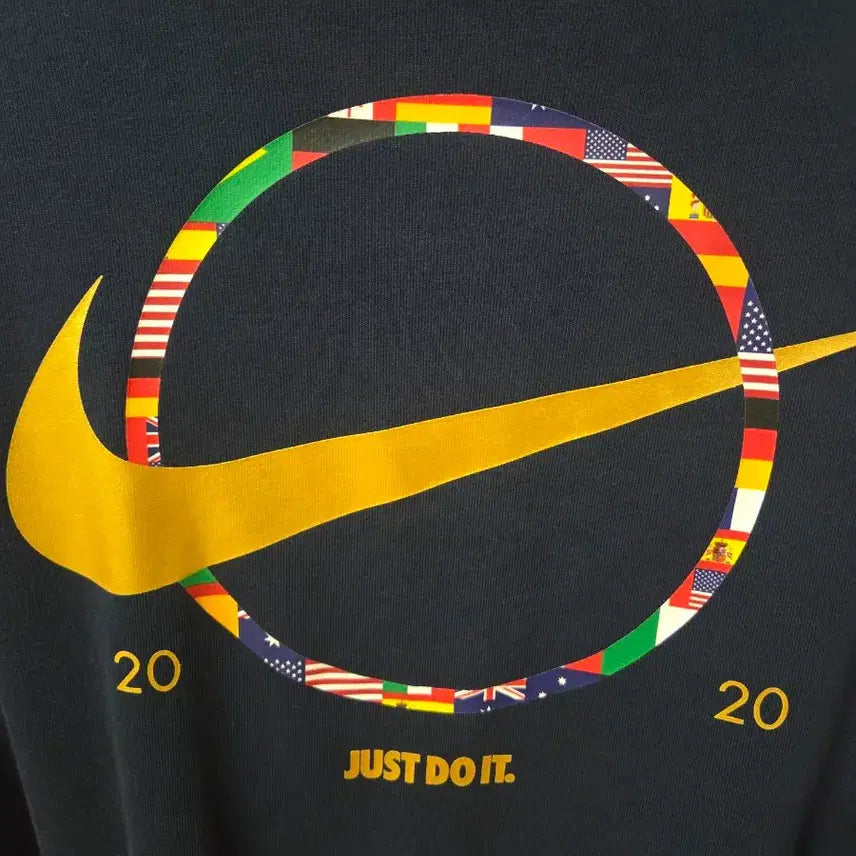 [BUNJANG] Nike Just Do It Swoosh Logo Sweatshirt L Navy / [희귀템_정품]나이키 맨투맨 네이비 저스트 두잇 스우시 로고L