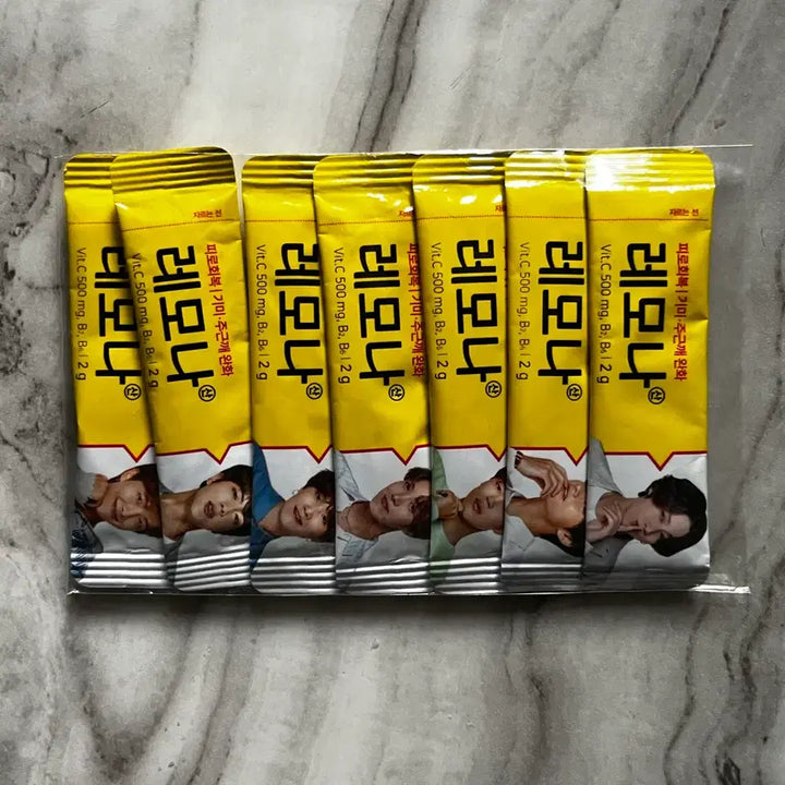 [BUNJANG] BTS Lemonade Vitamin C Merch Bundle Set / BTS 레모나 비타민C 굿즈