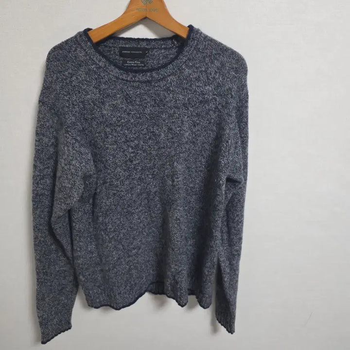 [BUNJANG] Kansai Yamamoto Extra Fine Lambswool 100% Knit Sweater (L) / [L] 칸사이 야마모토 엑스트라 파인 램스울 100% 니트 스웨터