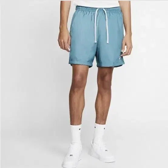 [BUNJANG] Nike Retro Woven Shorts Cerulean Blue S / 나이키 레트로 우븐 반바지 세룰리안블루 S