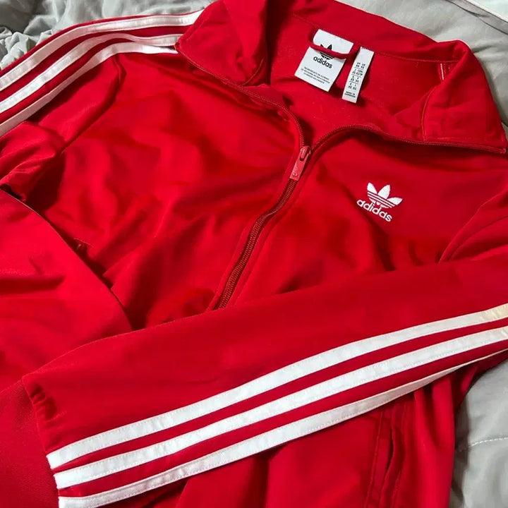 [BUNJANG] Adidas Red Track Jacket / 아디다스 져지 (빨간색)