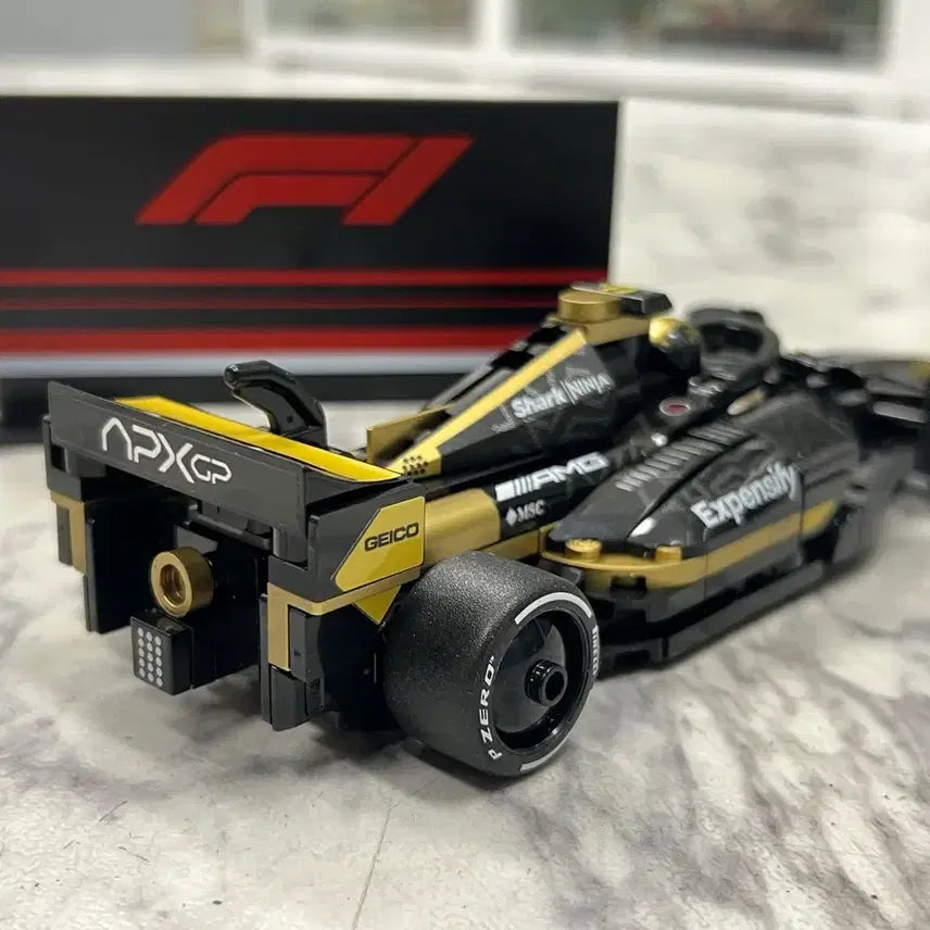 [BUNJANG] LEGO Speed Champions 75252 F1 APXGP Gold Painted Bricks Set / 명판브릭 추가)레고 스챔 77252 f1 더 무비 apx 골드 도색 브릭