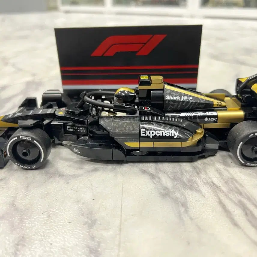 [BUNJANG] LEGO Speed Champions 75252 F1 APXGP Gold Painted Bricks Set / 명판브릭 추가)레고 스챔 77252 f1 더 무비 apx 골드 도색 브릭