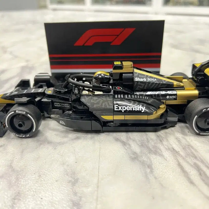 [BUNJANG] LEGO Speed Champions 75252 F1 APXGP Gold Painted Bricks Set / 명판브릭 추가)레고 스챔 77252 f1 더 무비 apx 골드 도색 브릭
