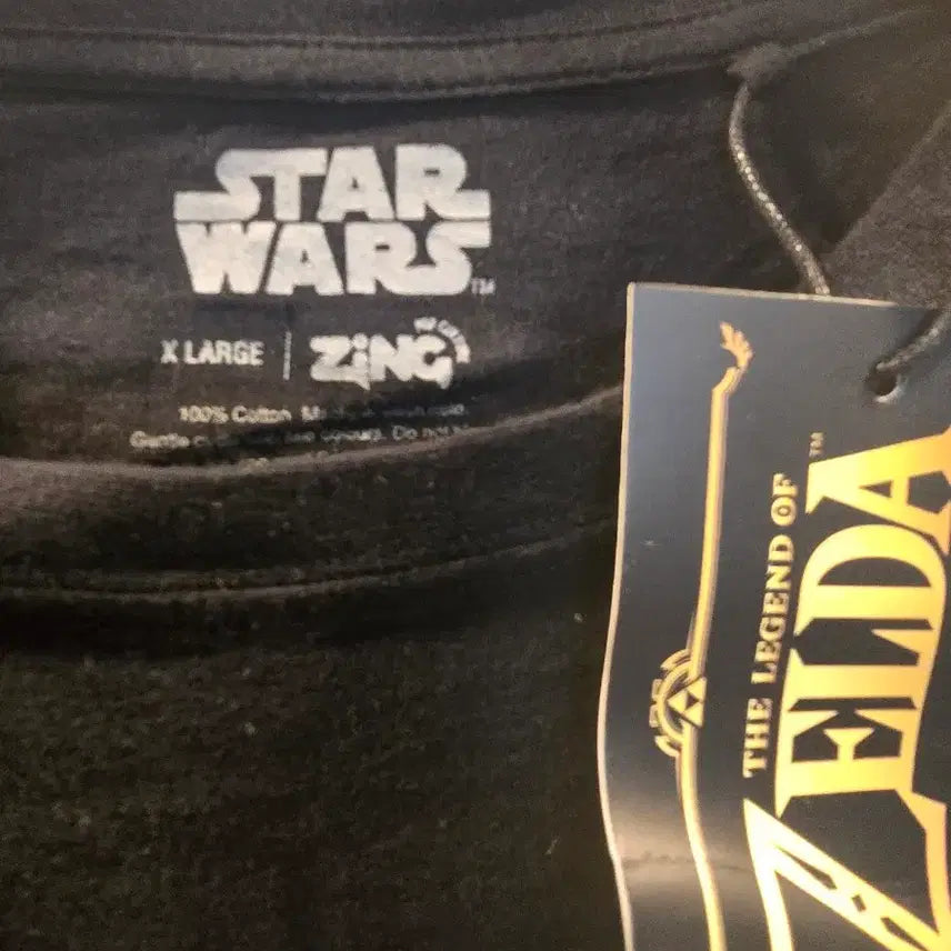 [BUNJANG] Star Wars Official Collection T-Shirt / 미착. 스타워즈 오피셜 굿즈. 콜렉션. 반팔티셔츠.
