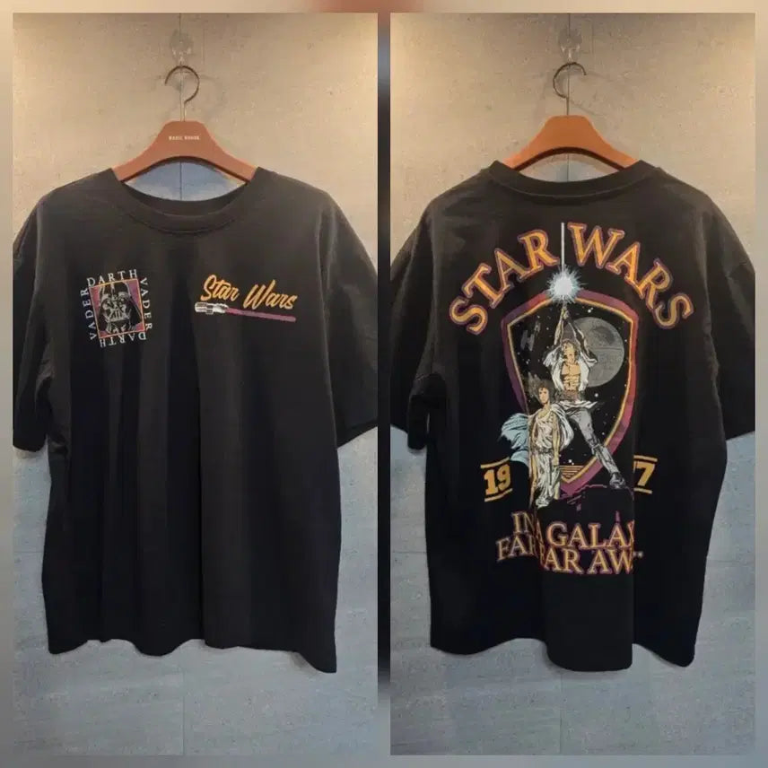 [BUNJANG] Star Wars Official Merchandise Collection T-Shirt / 미착. 스타워즈 오피셜 굿즈. 콜렉션. 반팔티셔츠.
