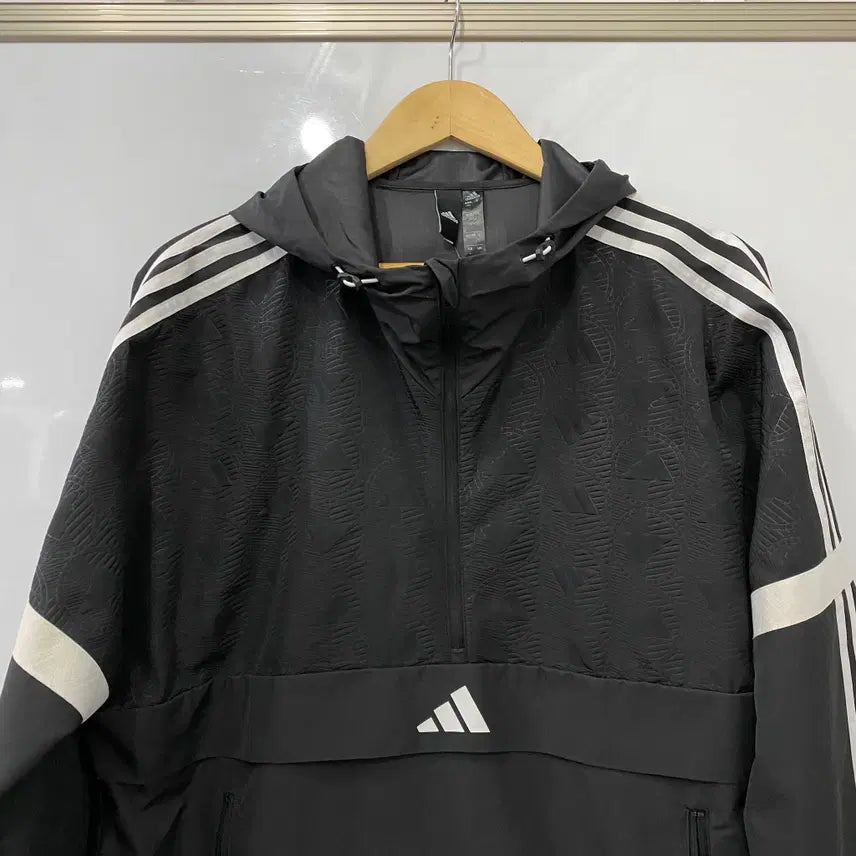 [BUNJANG] Adidas Pattern Anorak Jacket (Size L) / 695. 아디다스 패턴 아노락 (95)