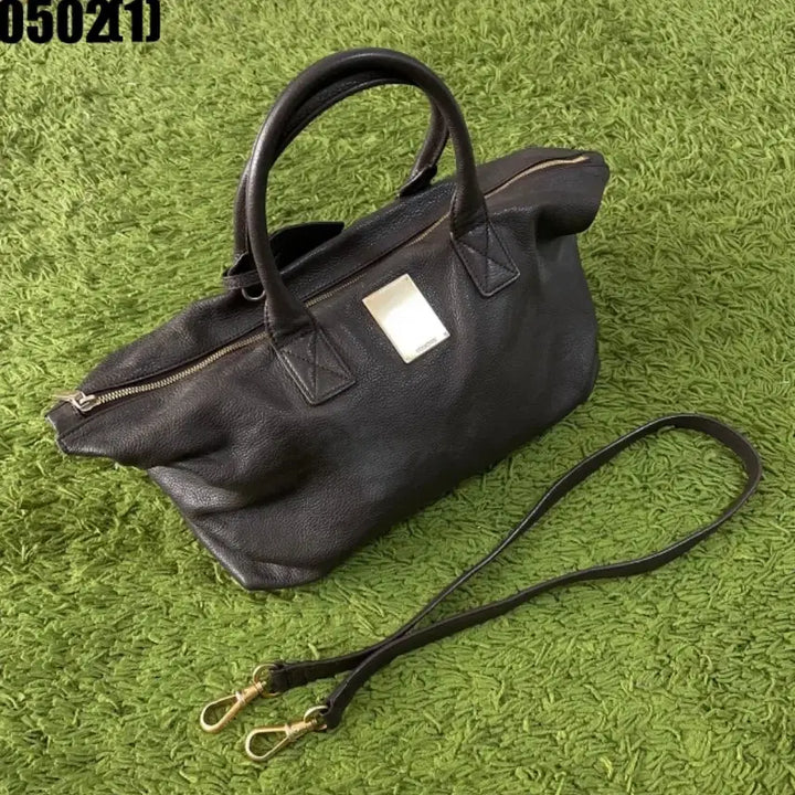 [BUNJANG] Couronne Leather Tote Bag with Detachable Strap / COURONNE 가죽 토트백 스트랩 크로스백 가방
