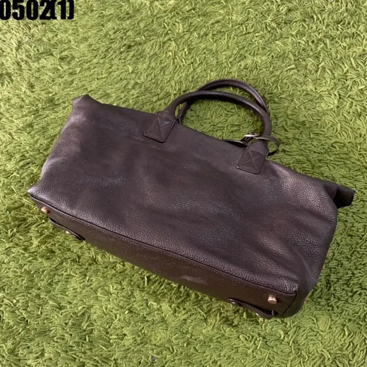 [BUNJANG] Couronne Leather Tote Bag with Detachable Strap / COURONNE 가죽 토트백 스트랩 크로스백 가방