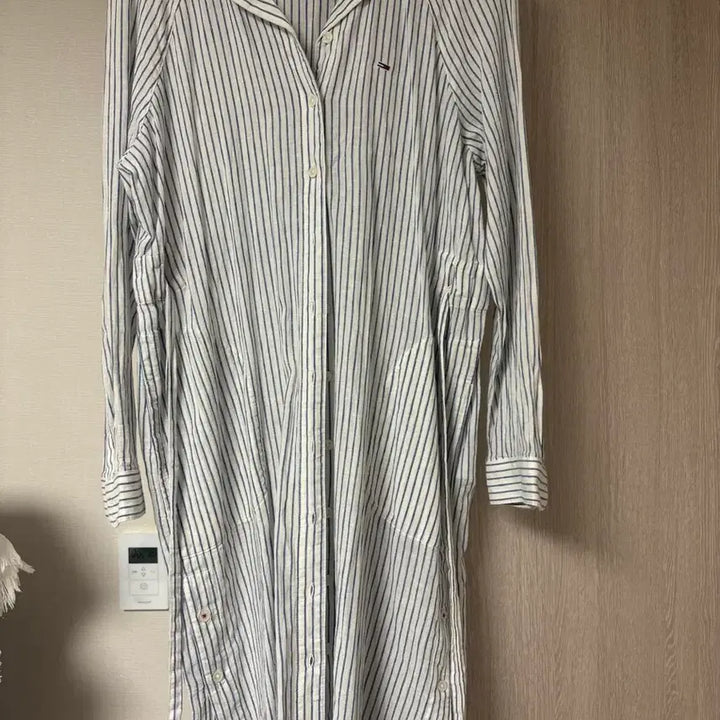 [BUNJANG] Tommy Jeans Striped Shirt Dress / 타미진스 셔츠 원피스