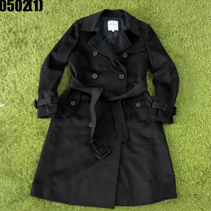 [BUNJANG] Brooks Brothers Black Trench Coat / 브룩스브라더스 블랙 트렌치 코트 55