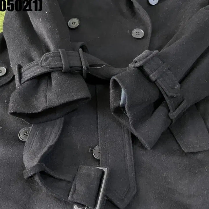[BUNJANG] Brooks Brothers Black Trench Coat / 브룩스브라더스 블랙 트렌치 코트 55