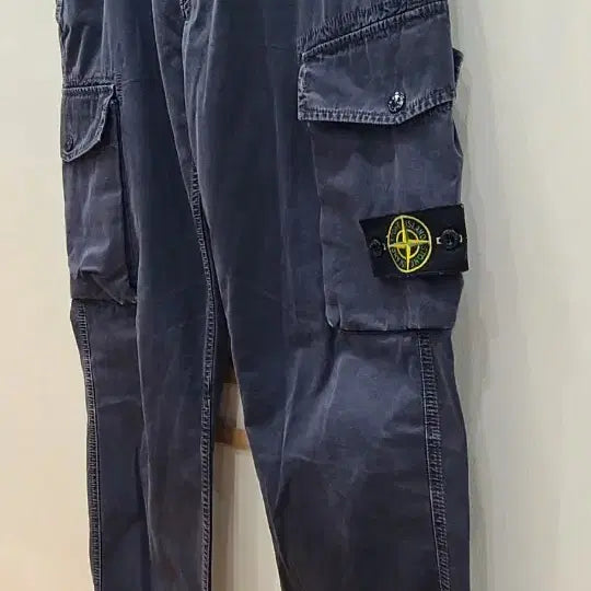 [BUNJANG] Stone Island Cargo Pants Navy / 스톤아일랜드 카고 팬츠 34~36네이비