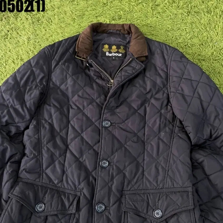 [BUNJANG] Barbour Quilted Zip-Up Jacket - Size S / 바버 퀼팅 집업 자켓 S