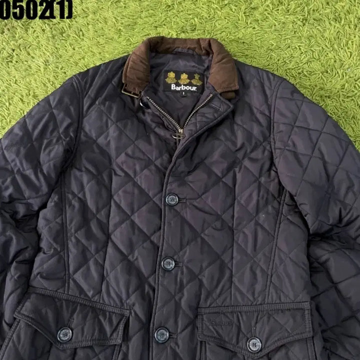 [BUNJANG] Barbour Quilted Zip-Up Jacket - Size S / 바버 퀼팅 집업 자켓 S
