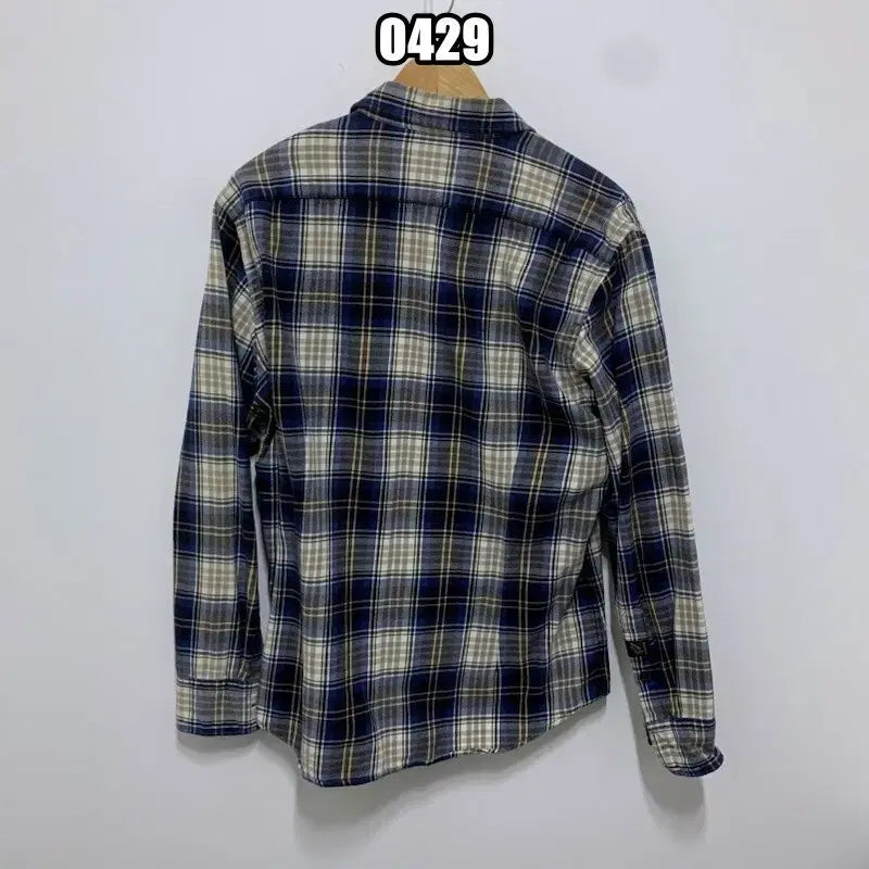 [BUNJANG] XL Beanpole Flannel Slim Fit Check Shirt / XL 빈폴 플란넬 슬림 체크 셔츠