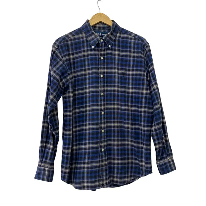 [BUNJANG] Polo Ralph Lauren Checkered Long Sleeve Shirt (L) / 697. 폴로 체크 긴팔셔츠(L)