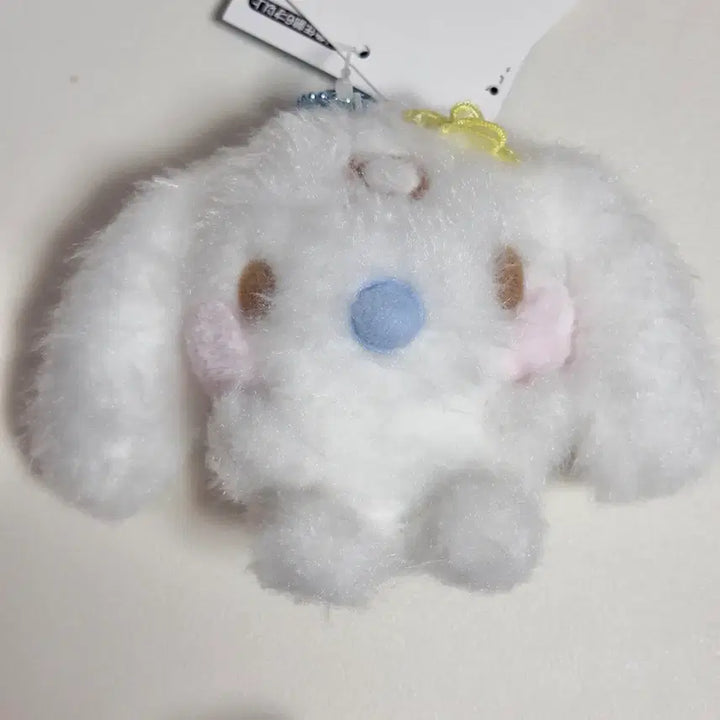 [BUNJANG] Sanrio Cinnamonroll Squishy Plush Keychain / 산리오 볼빵빵 밀크 시나모롤 시리즈 키링 봉제인형 유우시