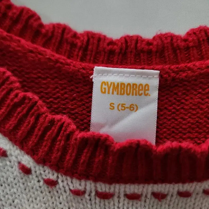 [BUNJANG] Vintage Kitsch Cherry Cubic Red Knit Vest S / 빈티지 키치 체리 큐빅 레드 니트 조끼 S