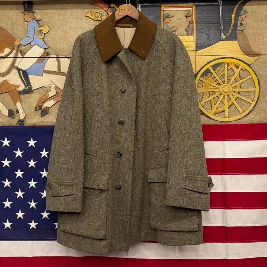 [BUNJANG] Hackett London Herringbone Jacket / Hackett 해켓 런던 헤링본 자켓