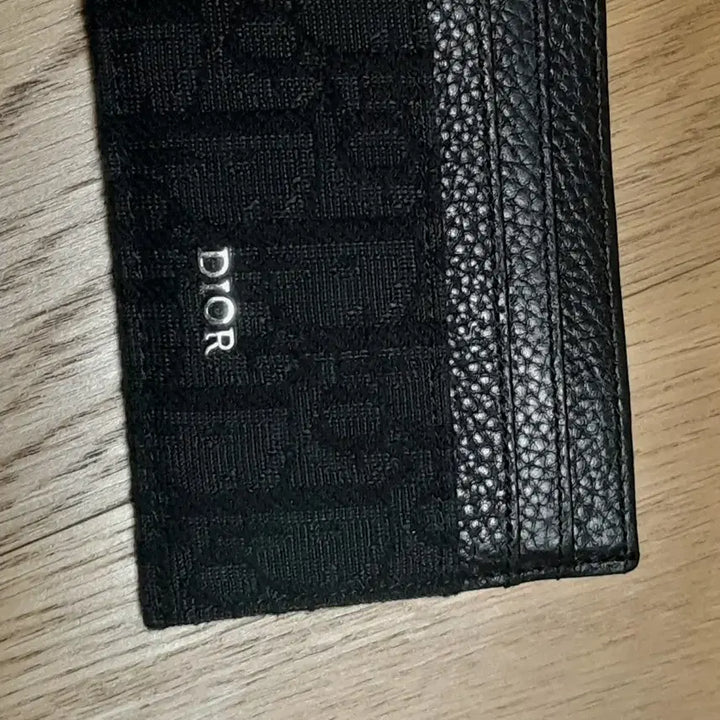 [BUNJANG] Dior Black Oblique Jacquard Card Holder / 디올 카드지갑