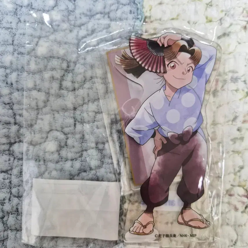 [BUNJANG] Nintama Rantaro Mikieemon Fan Acrylic Stand / 닌타마 미키에몬 부채 아크릴
