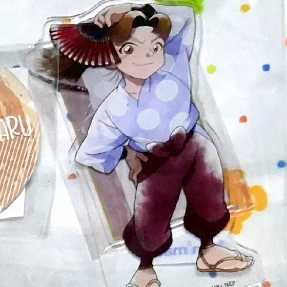 [BUNJANG] Nintama Rantaro Mikieemon Fan Acrylic Stand / [1.0] 닌타마 미키에몬 / 아크릴스탠드