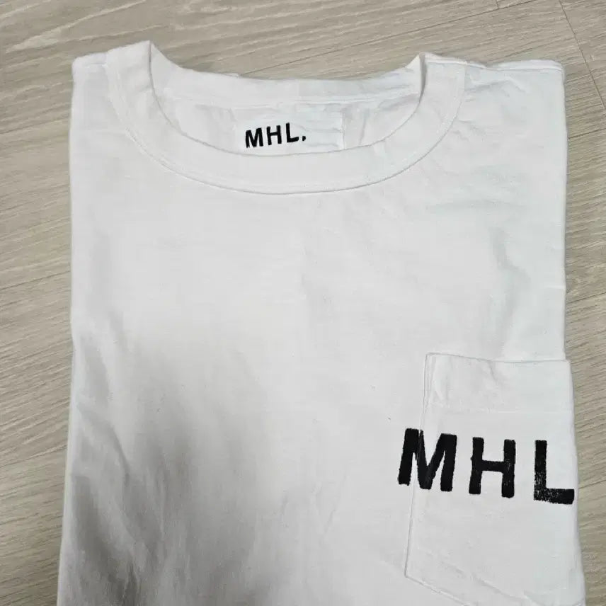[BUNJANG] Margaret Howell White Pocket Short Sleeve T-shirt M / MHL 마가렛호웰 화이트 포켓 반팔 티셔츠 M