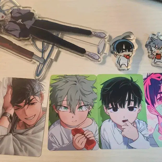 [BUNJANG] ASTE Ivan &amp; Til Acrylic Stand Photocard Set Acrylic Figure Bundle Set / 에이스테  이반 틸 굿즈 판매 양도