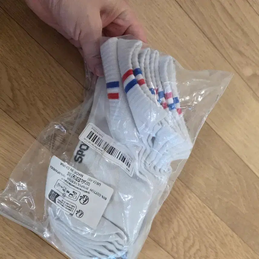 [BUNJANG] Sports Socks (5-Pair Pack) / 스포츠 양말5컬레