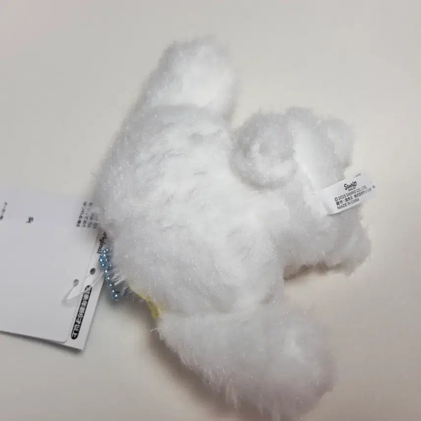 [BUNJANG] Sanrio Cinnamonroll Cheeks Stuffed Keychain / 산리오 볼빵빵 시나모롤 인형 키링 유우시