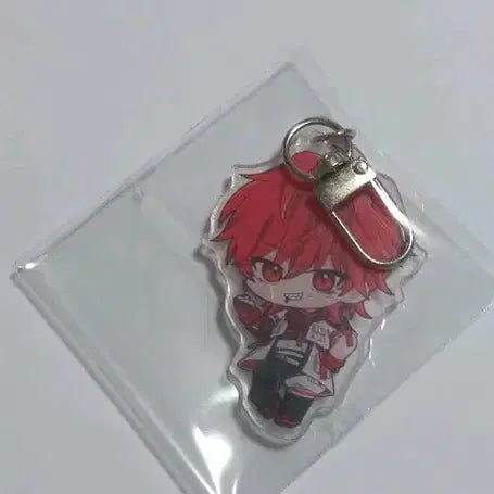 [BUNJANG] Lilerevolution OYEs Collaboration Akairo Ryu Keyring / 리레볼루션 오예스 키링