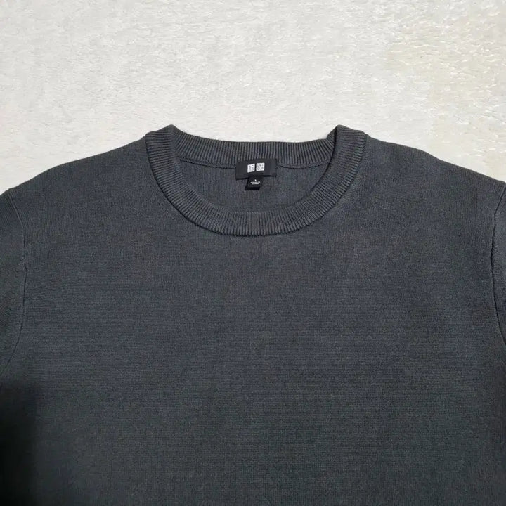 [BUNJANG] Uniqlo Round Knit Sweater / (L)유니클로 라운드 니트