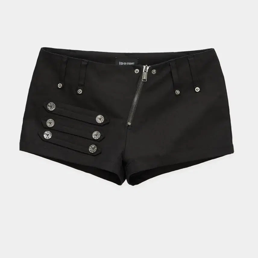 [BUNJANG] Etosose Zipper Short Pants (Black) / 에트오소메 zipper short pants (Black)
