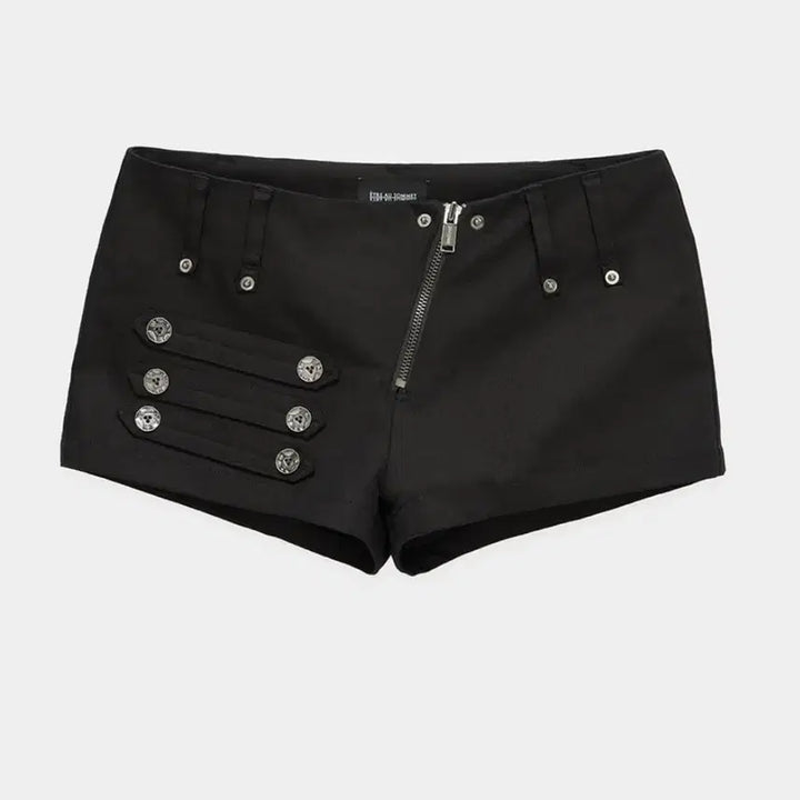 [BUNJANG] Etosose Zipper Short Pants (Black) / 에트오소메 zipper short pants (Black)
