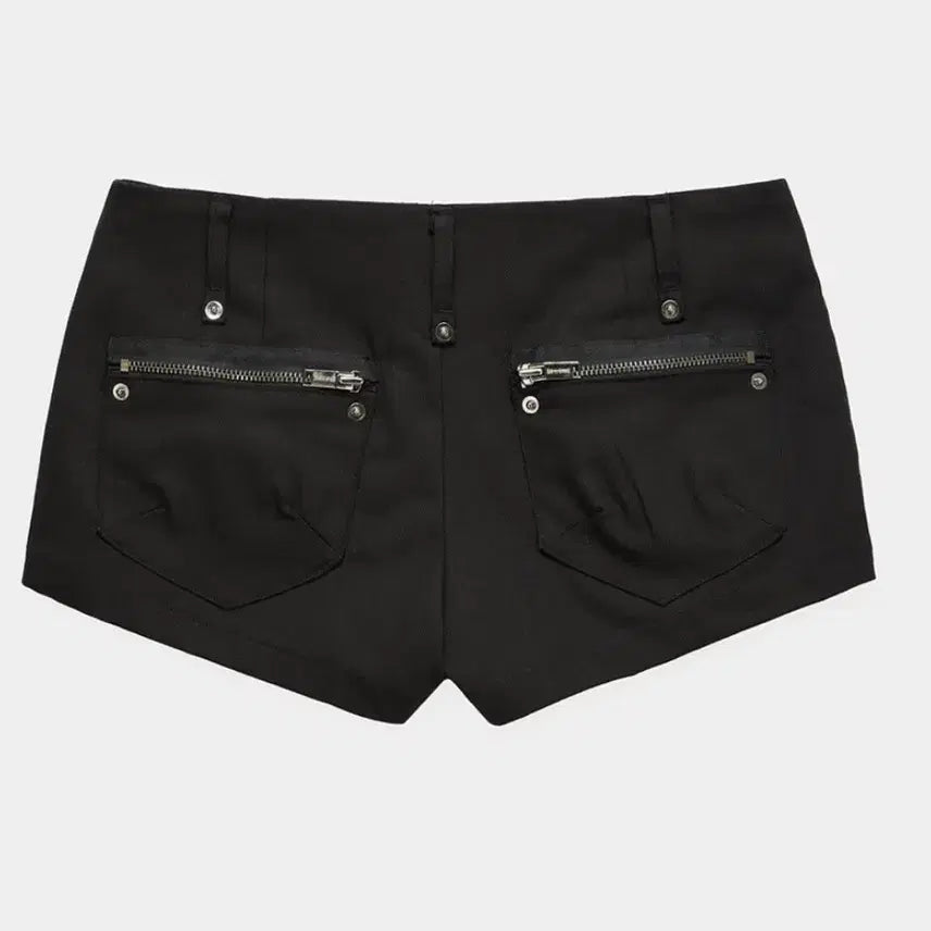 [BUNJANG] Etosose Zipper Short Pants (Black) / 에트오소메 zipper short pants (Black)