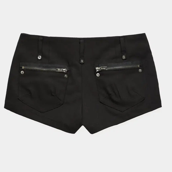 [BUNJANG] Etosose Zipper Short Pants (Black) / 에트오소메 zipper short pants (Black)